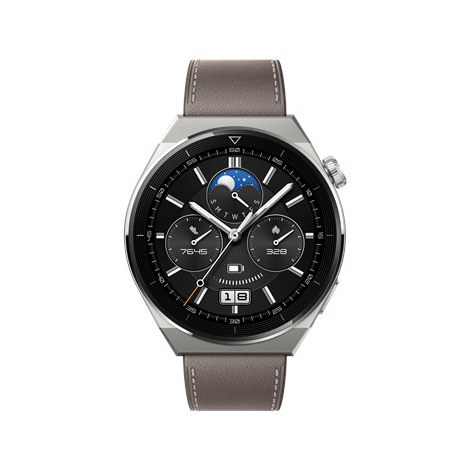 Huawei Watch GT | 3 Pro | Smart watch | Titanium | 46 mm | Black | Grey | Silver | Dustproof | Waterproof - 2
